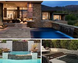 Stacked Stone For Elegant Pool Designs