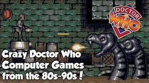 doctor who 80s 90s computer games
