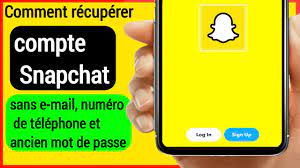 Comment récupérer un compte Snapchat sans e-mail ni numéro de téléphone  (nouvelle méthode 2022) - YouTube