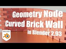 Curved Brick Wall With Geometry Nodes