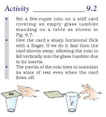 Activity 9 2 Class 9 Science Force And