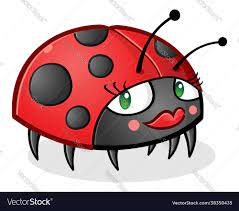 ladybug cartoon character wearing