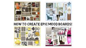 epic mood board for interior design