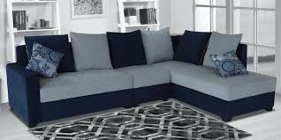 jordan lhs sectional sofa in blue