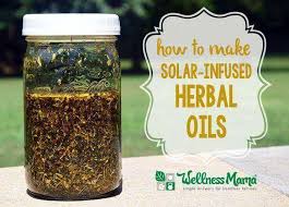 how to make solar infused herbal oils