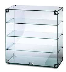 Glass Display Cabinet Without Doors