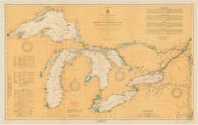 Great Lakes Map 1921 Great Lakes Map Historical Maps