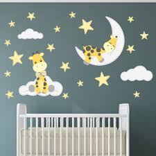 Moon Nursery Wall Sticker Designs