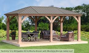 So when you buy a do it yourself gazebo kits? Yardistry Outdoor Rooms Gazebos And Pavilions Project Small House
