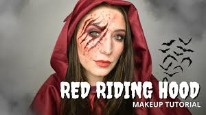 easy red riding hood makeup tutorial