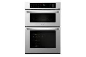 At this height, both the main oven and the top oven are at good. Lg Lwc3063st 1 7 4 7 Cu Ft Smart Wi Fi Enabled Combination Double Wall Oven Lg Usa