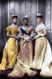 queen alexandra and face enameling