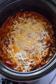 ground beef and cheese pasta