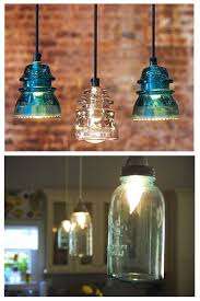 blue mason jar lights