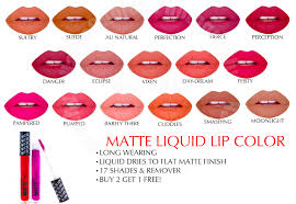 la colors lip matte liquid lipstick