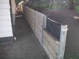Fairhaven Wooden Sleeper Retaining Wall