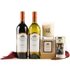 downton abbey gift set wine com