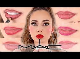 mac cosmetics lip pencil swatches