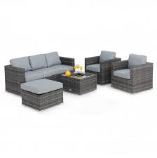 Maze Georgia 3 Seat Sofa Set With Ice