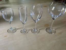 Wine And Beverage Glasses Multiple