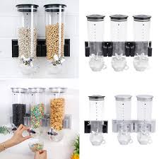 Wall Mounted Dry Food Storage Double