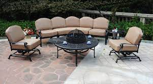 patio furniture deep seating sectional
