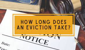 how long does an eviction take
