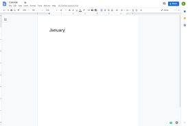 How To Create A Calendar In Google Docs Copper