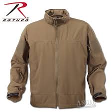 Rothco Covert Spec Ops Lightweight Softshell Jacket Coyote