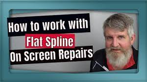 Ultimate How To Use Flat Spline For Screen Repair - YouTube