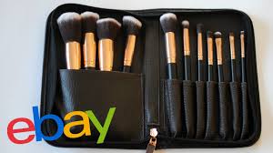 sixplus 11pc rose gold ebay brush set
