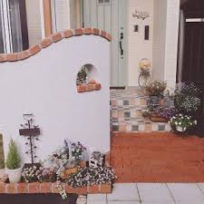 yahoo 検索 画像 で 門柱 おしゃれ 北欧 を検索すれば 欲しい答えがきっと見つかります 門柱 おしゃれ 玄関アプローチ花壇 玄関アプローチ レンガ