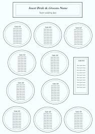 Seating Chart Template Wedding Poster Awesome Blank Printable