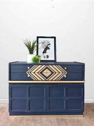 Nathan Sideboard In Navy Blue Sold
