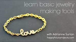 learn basic jewelry making tools you