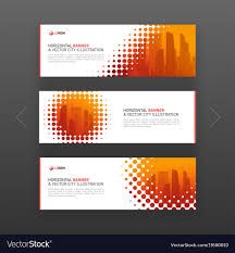 Abstract Corporate Horizontal Web Banners Template
