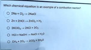 A Combustion Reaction