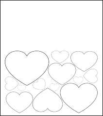 Valentine Heart Template Printable Naomijorge Co