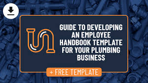 plumbing employee handbook template