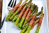 bbq grilled prosciutto wrapped asparagus bundles