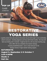 eac pop up restorative yoga series