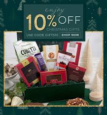 10 off gourmet christmas gifts