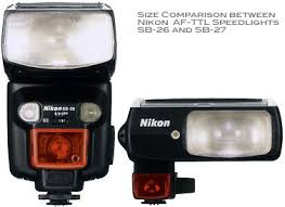 Nikon Autofocus Flash Model Sb 27 Ttl Speedlight