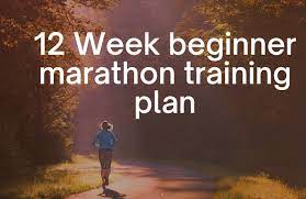 beginners marathon training plan