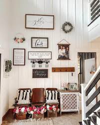 two story foyer wall decorating ideas