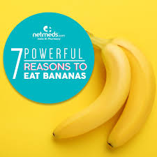 7 powerful reasons to eat bananas