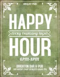 2 020 Customizable Design Templates For Happy Hour Postermywall