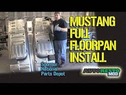 how to full floor pan install 1967 1968