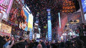 2021 Times Square New Year's Eve Ball Drop