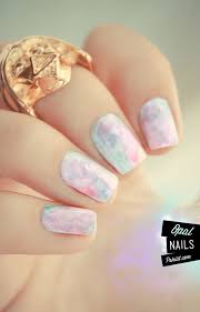 Marble nail art designs are super pretty but they can also be messy to do! 23 Sweet Spring Nail Art Ideas Designs For Girls Pretty Designs